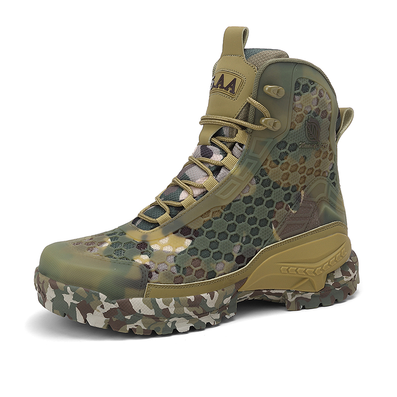 Hunting Outdoor Boots - Men Hiking Shoes Waterproof Tactical Boots