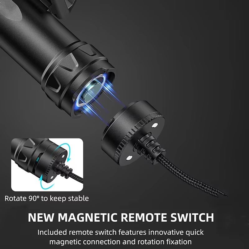 Richfire 2500LM Tactical Flash - Tactical Flashlight Rechargeable recension och pris