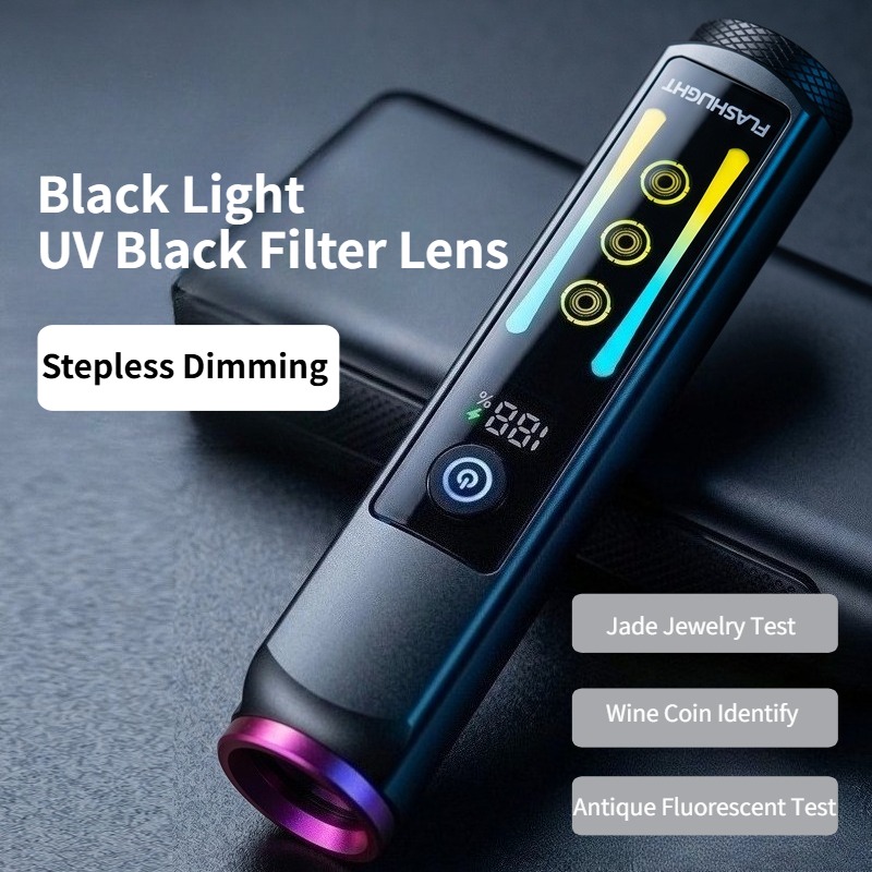 365nm High Power Rechargeable  - Tactical Flashlight Rechargeable recension och pris