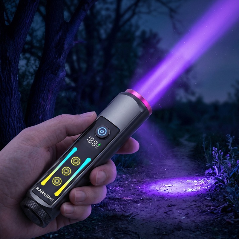 365nm High Power Rechargeable  - Tactical Flashlight Rechargeable recension och pris