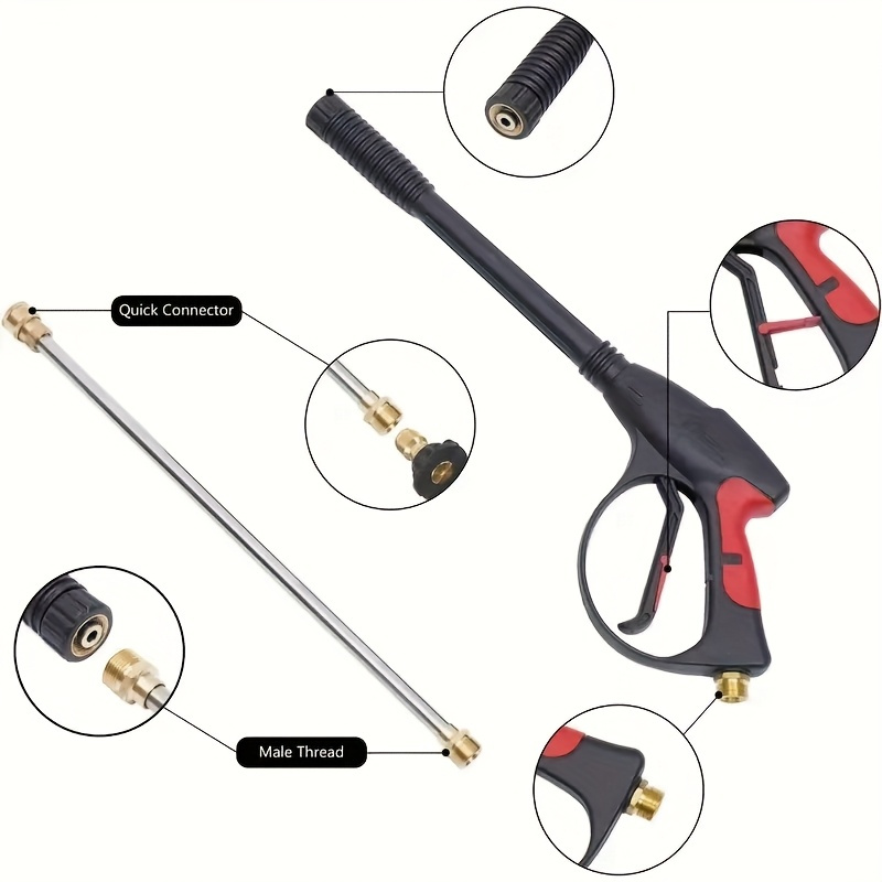 Portable High Pressure Car Was - Gun Cleaning Rod recension och pris