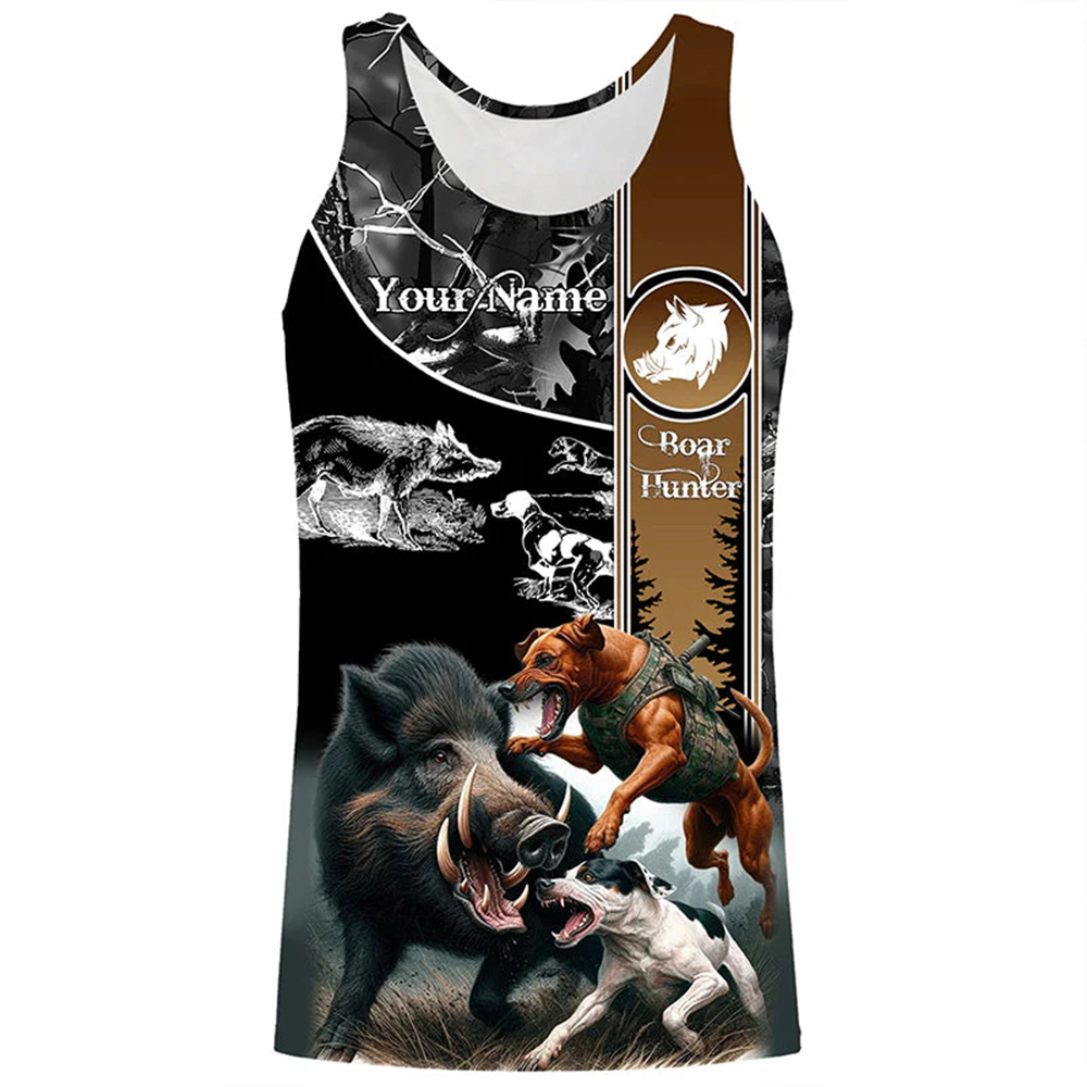Custom Name Boar Hunter Tank T - Wildman Hunting & Outdoor Photos recension och pris