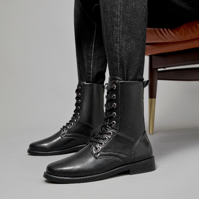High-top Leather Boots Outdoor - Hunting Outdoor Boots recension och pris