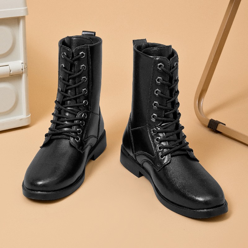 High-top Leather Boots Outdoor - Hunting Outdoor Boots recension och pris