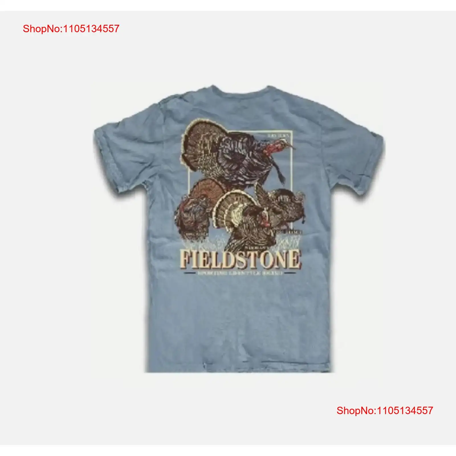 Fieldstone Turkey Hunting T Sh - Wildman Hunting & Outdoor Photos recension och pris