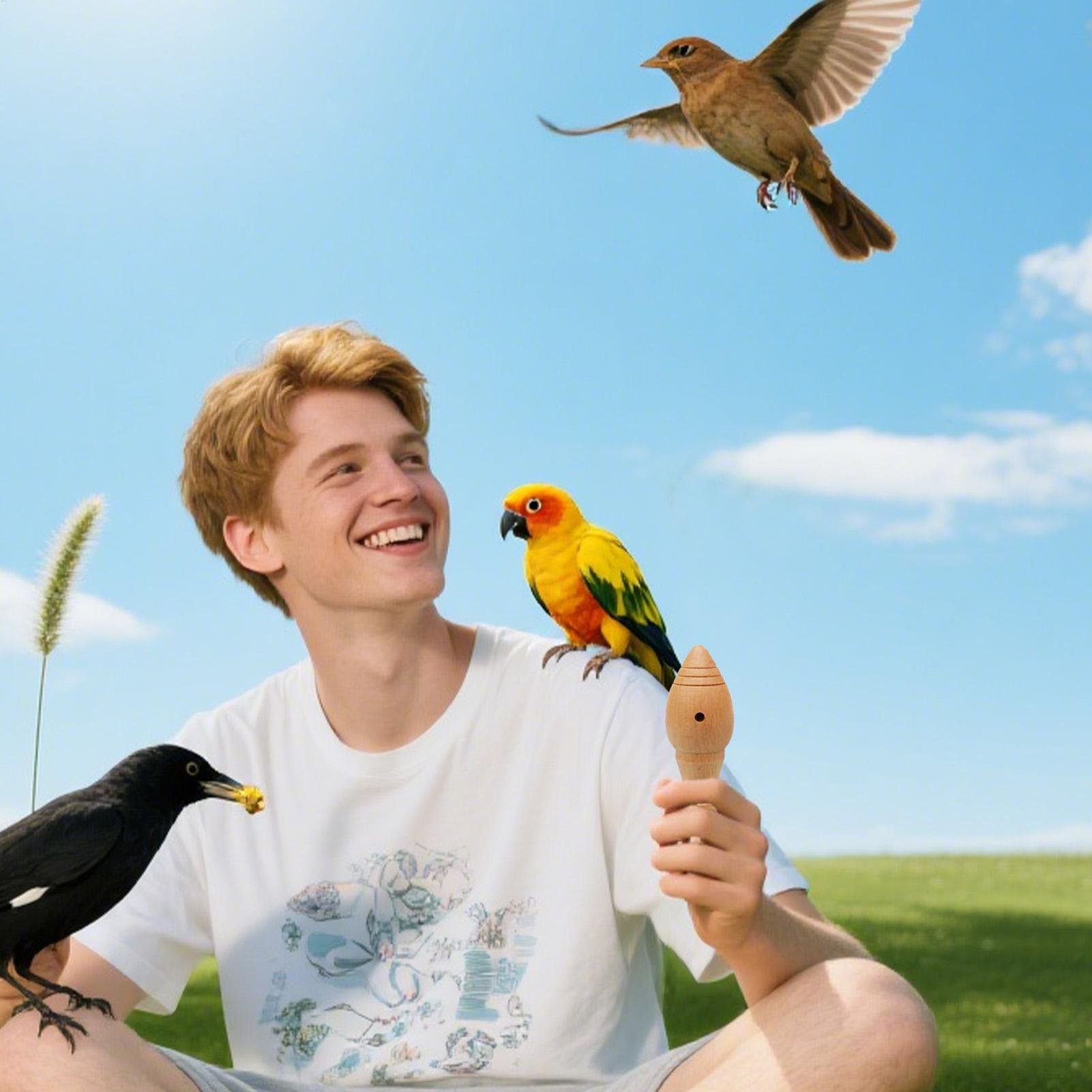 Professional Wooden Bird Call  - Hunting Outdoor Watch recension och pris