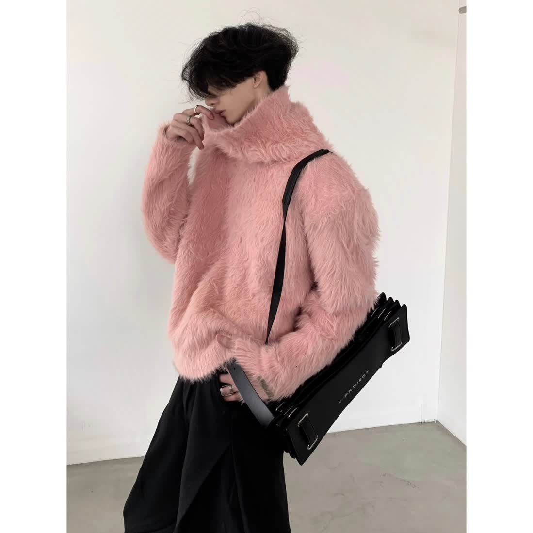 Fur Collar Pullovers Pink Mens - Wildman Hunting & Outdoor Photos recension och pris