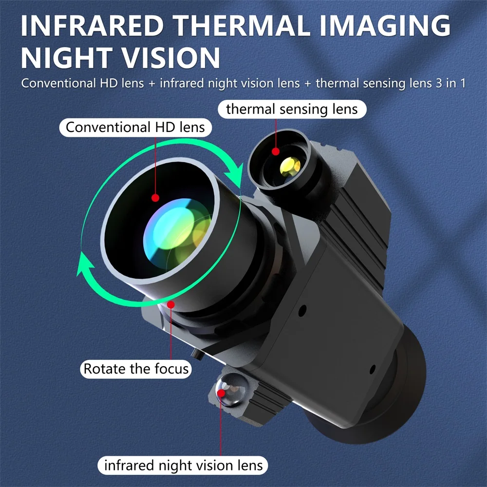 4K UHD Infrared Thermal Imager - Outdoor Hunting Images recension och pris
