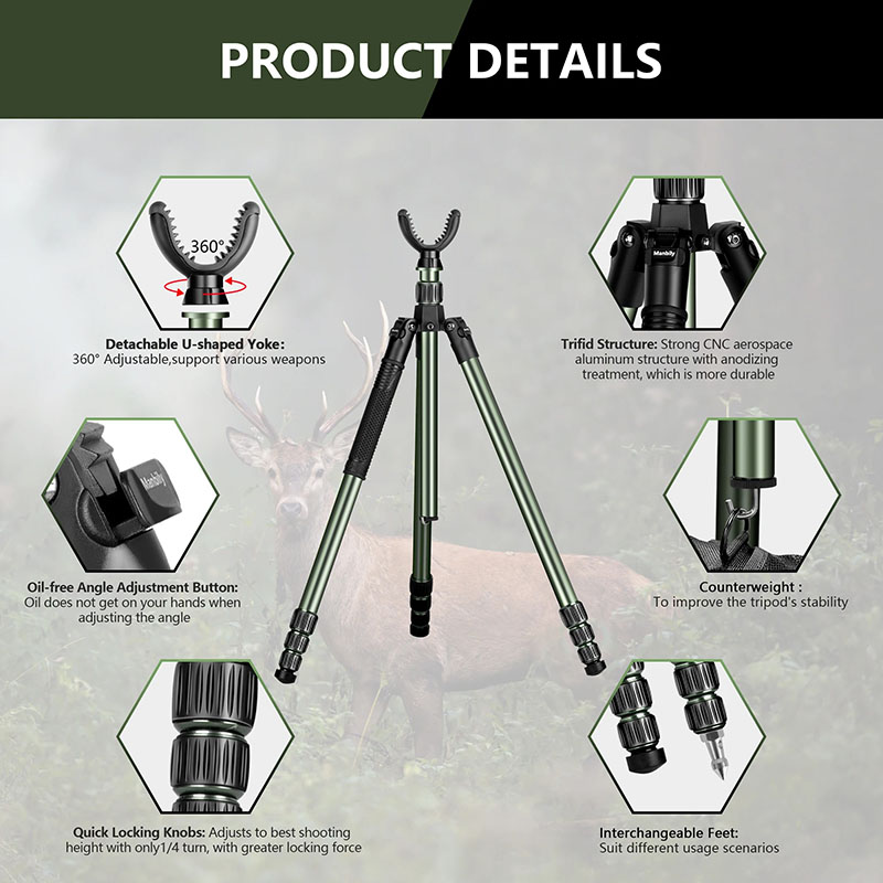 Manbily MA-284GL with U-3 Sadd - Outdoor Hunting Videos recension och pris