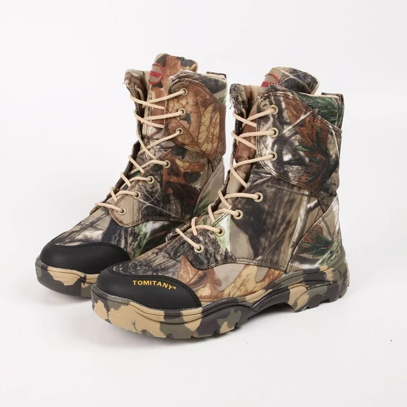 Men's Desert Camouflage Boots  - Hunting Outdoor Boots recension och pris