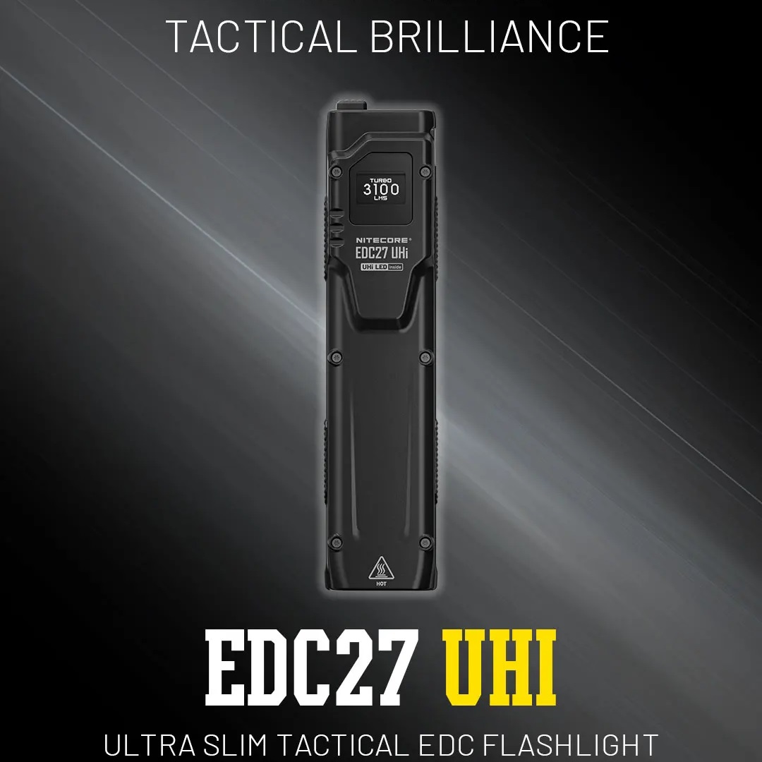 Convoy UHi Tactical EDC Flashl - Tactical Flashlight Rechargeable recension och pris