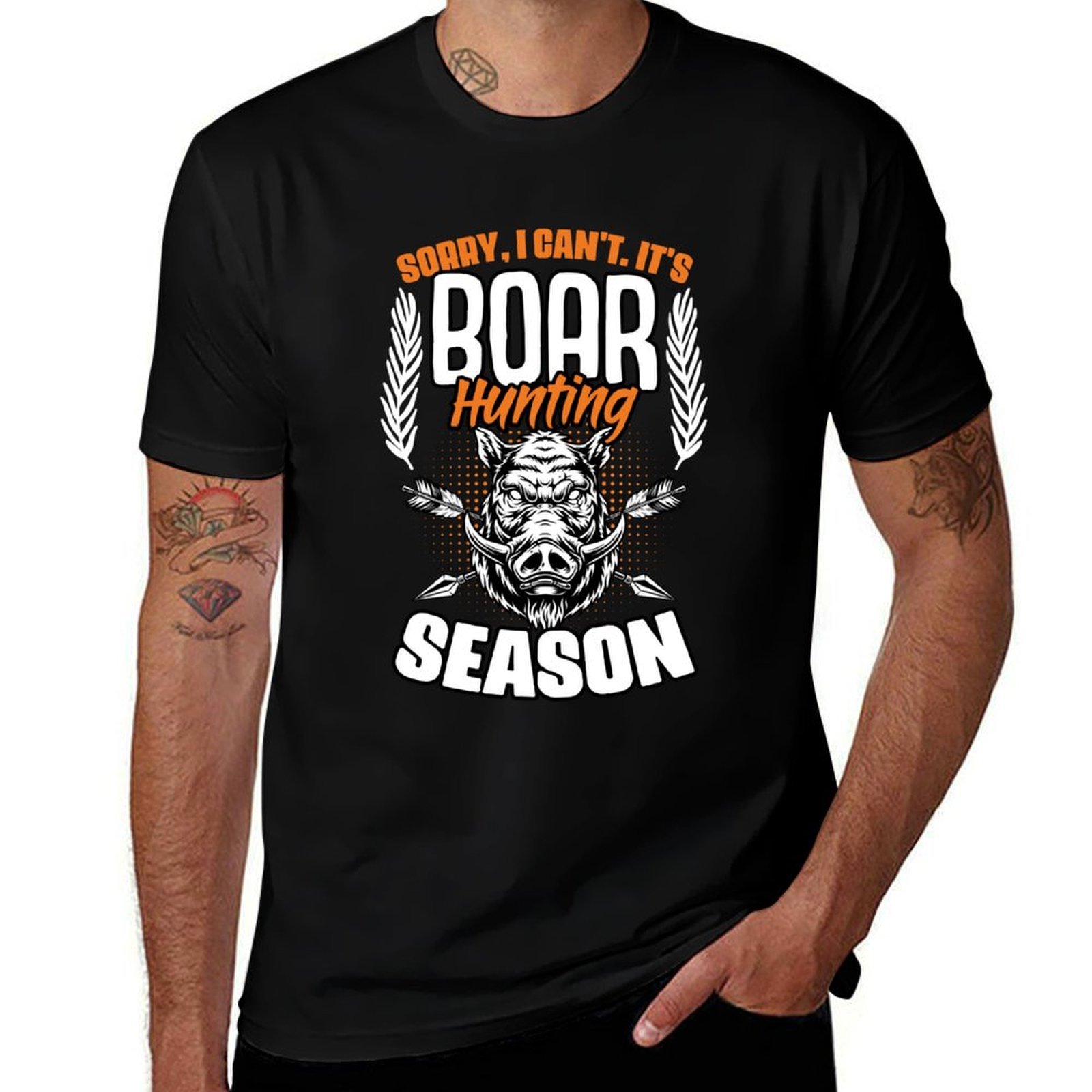 Sorry I Can't Funny Wild Boar  - Wildman Hunting & Outdoor Photos recension och pris