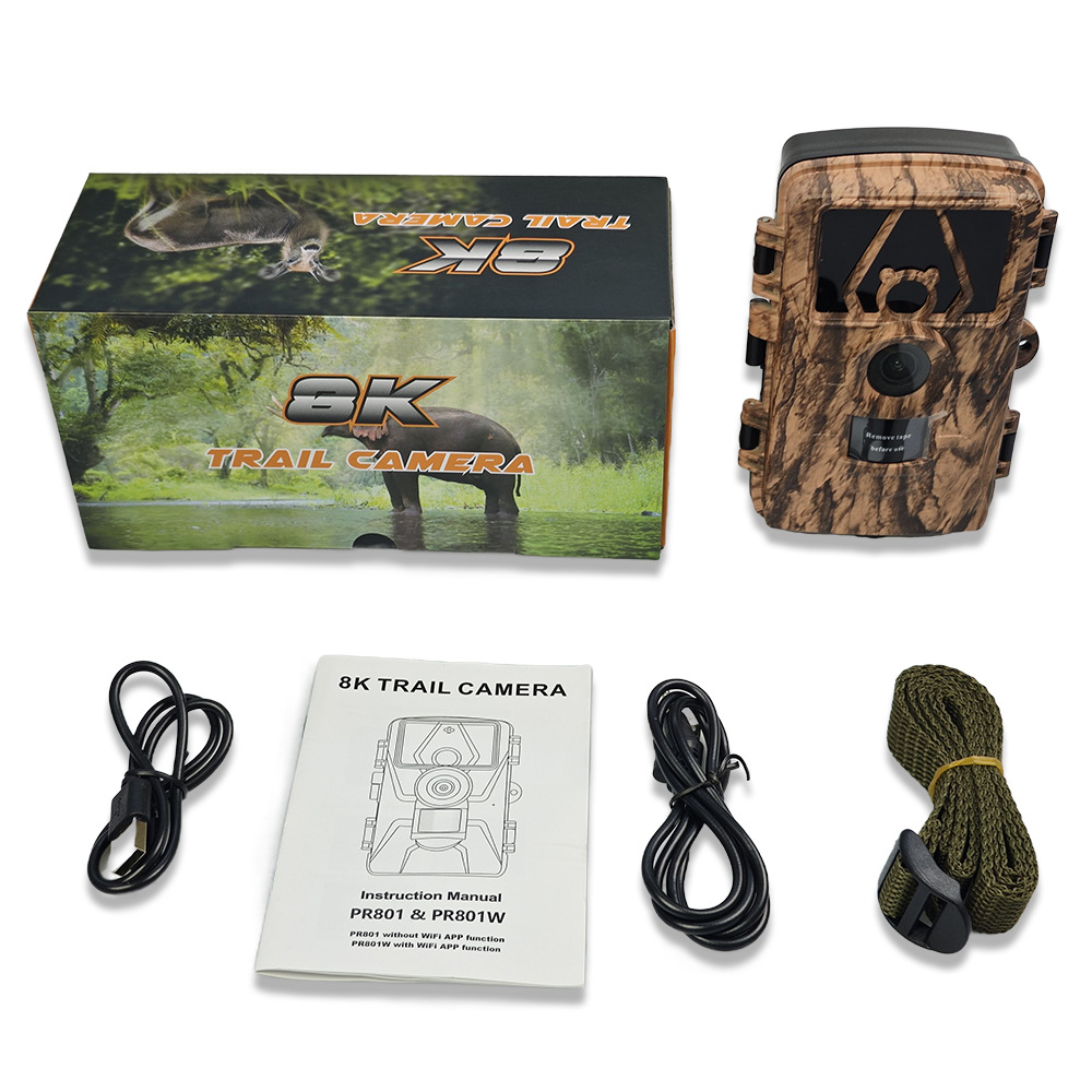 PR801W Ultra Clear 8K Video 60 - Outdoor Hunting Videos recension och pris