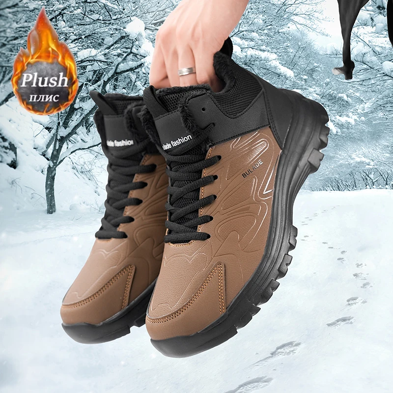 ELUVA Men Snow Boots Waterproo - Hunting Outdoor Boots recension och pris